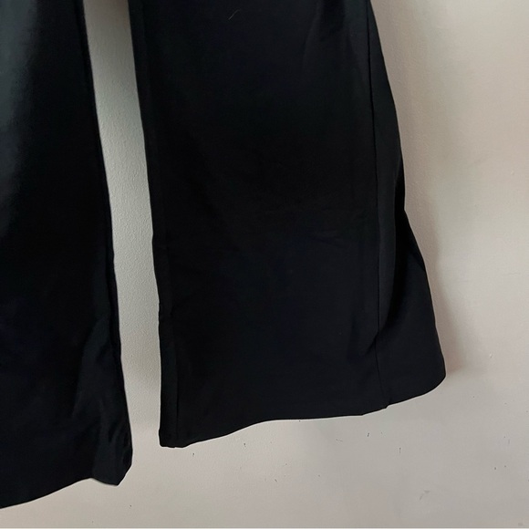 Offline by aerie OG fold over high waisted super flare leggings small black - Picture 3 of 10